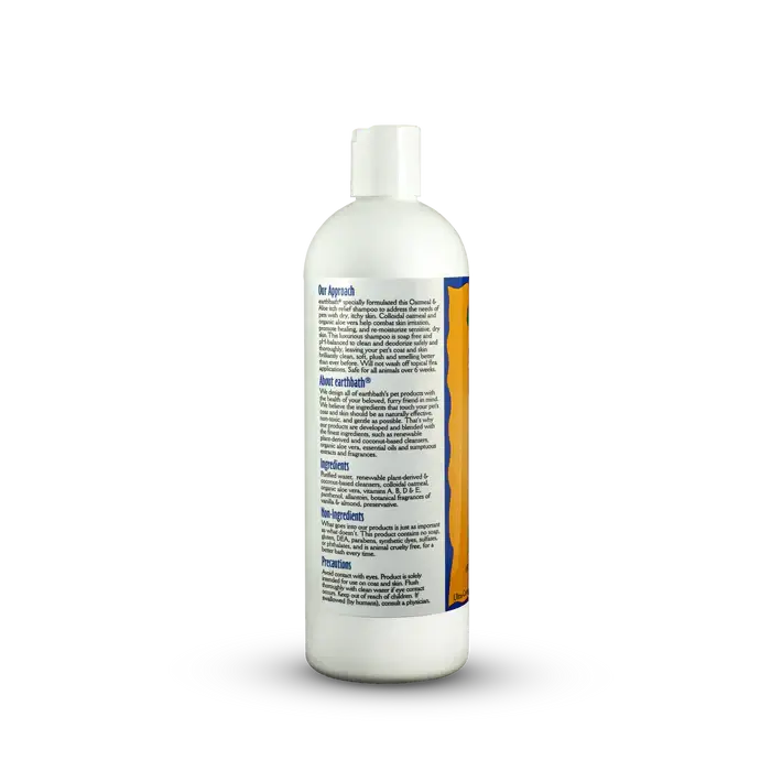 Dog Shampoo Earthbath Oatmeal & Aloe - Vanilla & Almond Itch Relief
