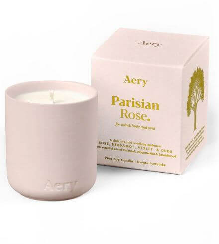 Parisian Rose Votive Candle - Aery Living