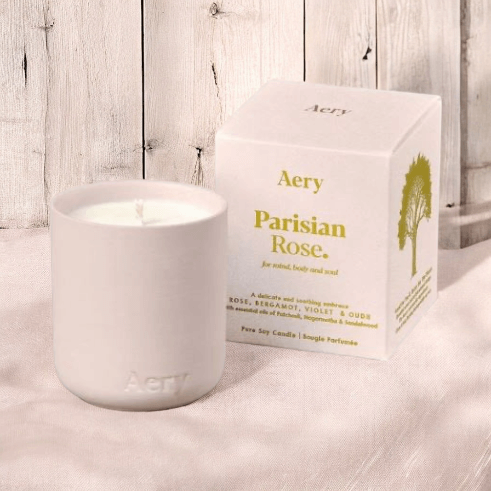 Parisian Rose Votive Candle - Aery Living
