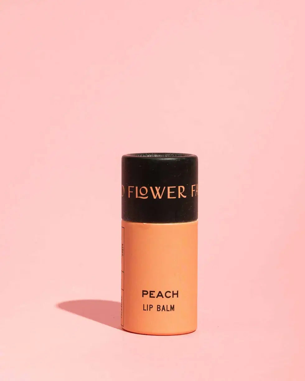 Peach Organic Lip Balm 0.30oz-Good Flower Farm-Live in the Light Naturally Ltd
