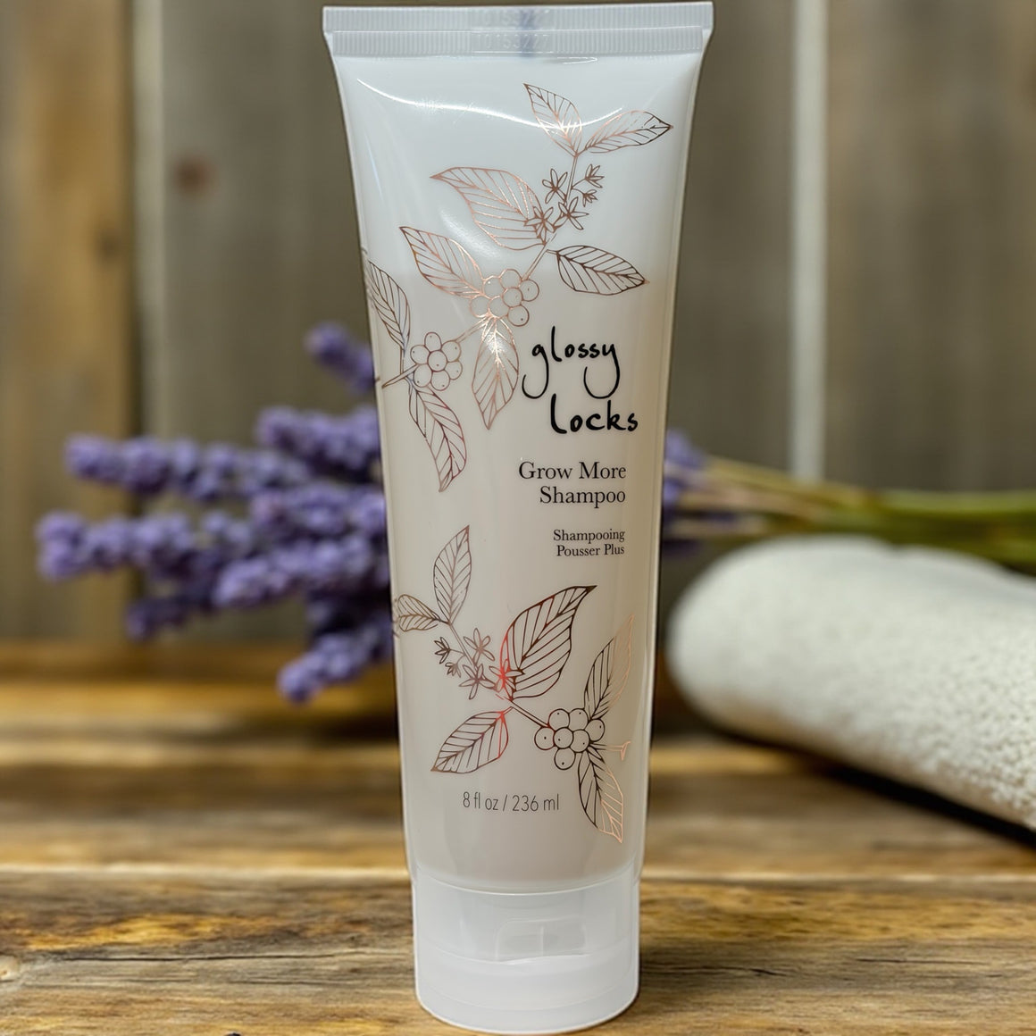 Glossy Locks Grow More Shampoo – 100% Pure