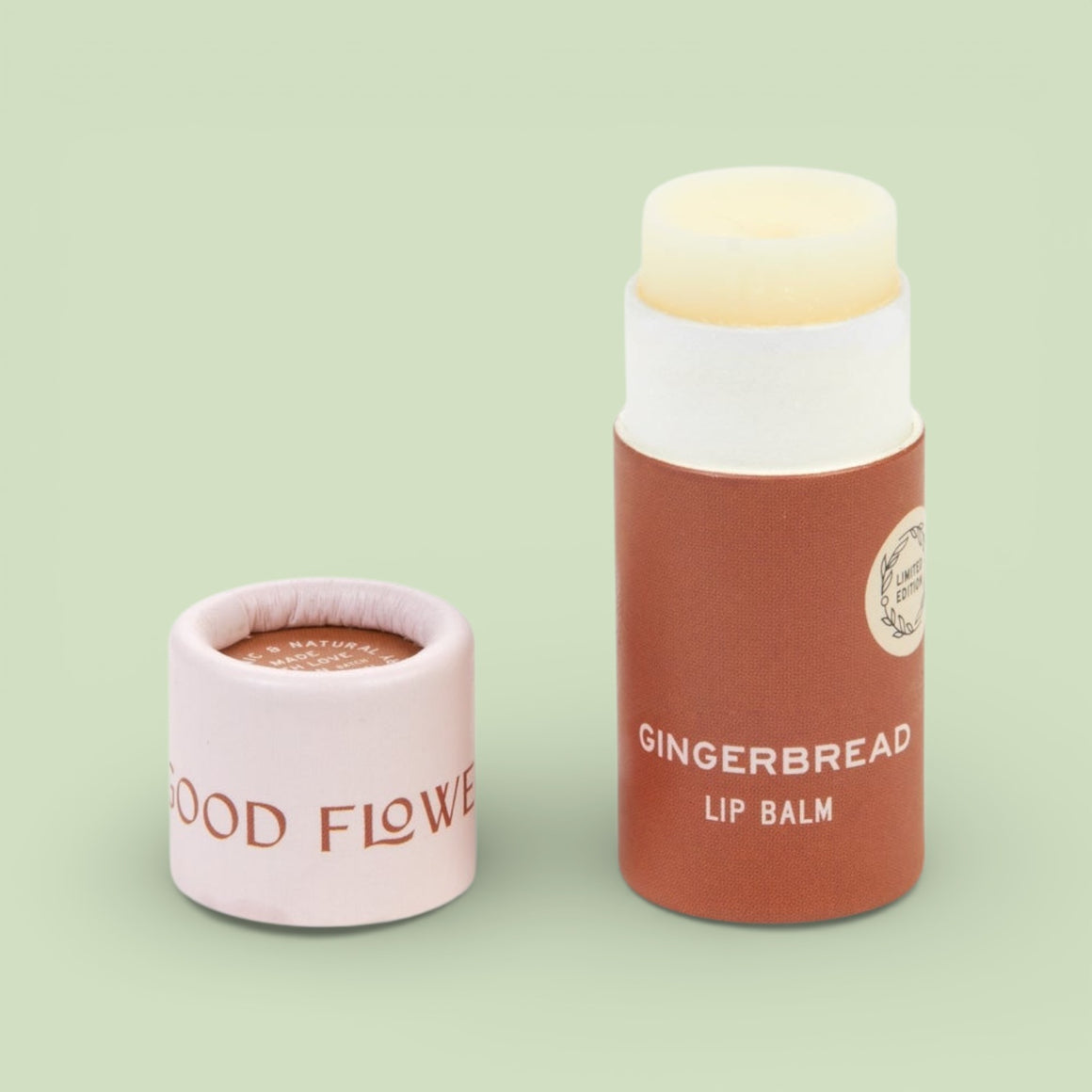 Seasonal Limited Gingerbread Organic Lip Balm