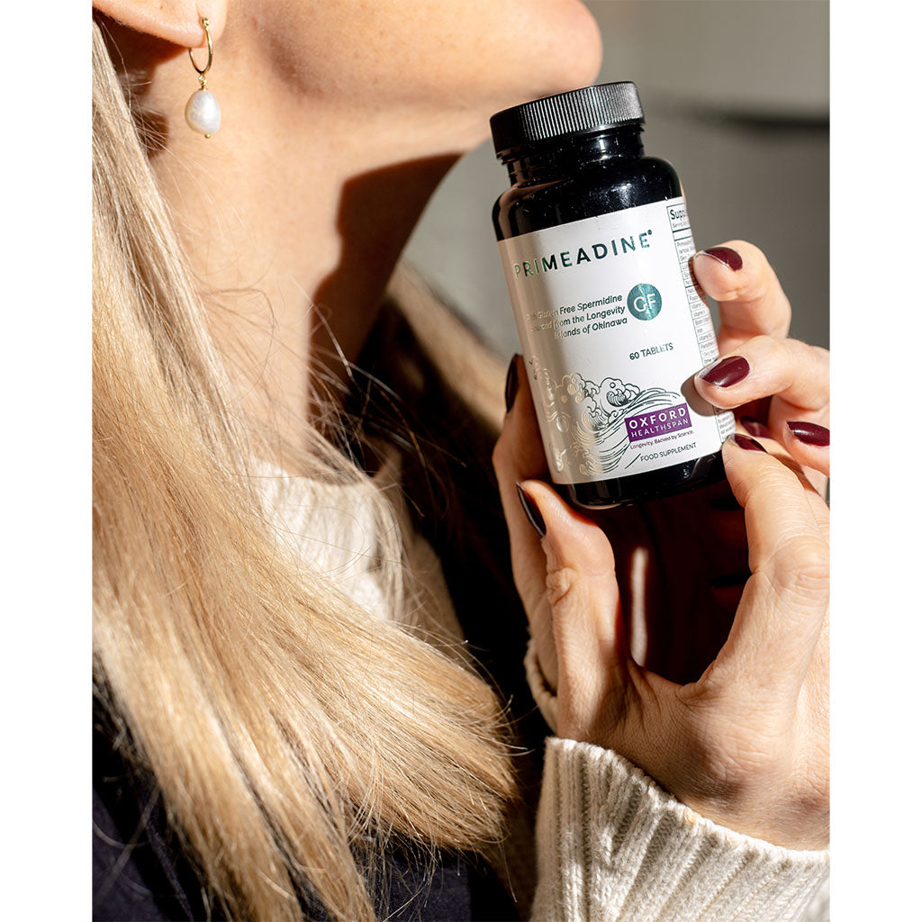 Primeadine® Gluten Free Spermidine Supplement - Oxford Healthspan