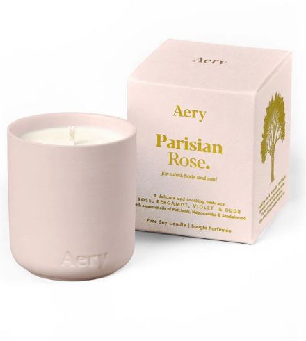 Parisian Rose Mini Candle - Aery Living