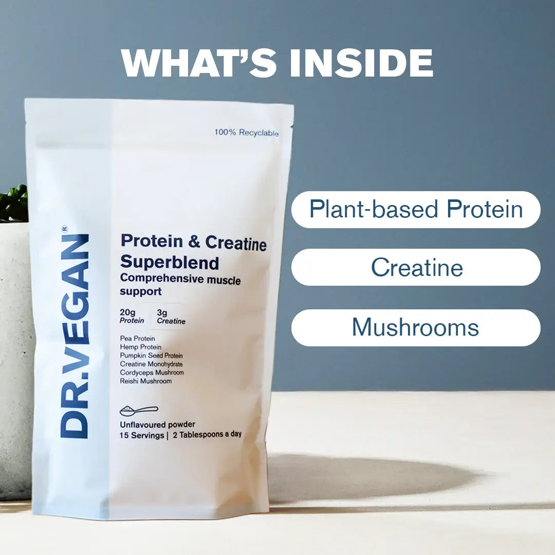 Protein & Creatine Superblend - Dr.Vegan 450g