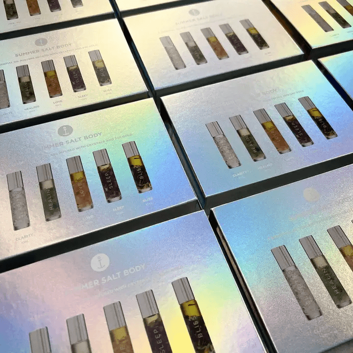 Essential Oil Roller Gift Set - 5 Pack - Summer Salt Body-Live in the Light Naturally Ltd