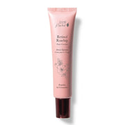Pink tube of Retinol Roschip Face Cream on a white background