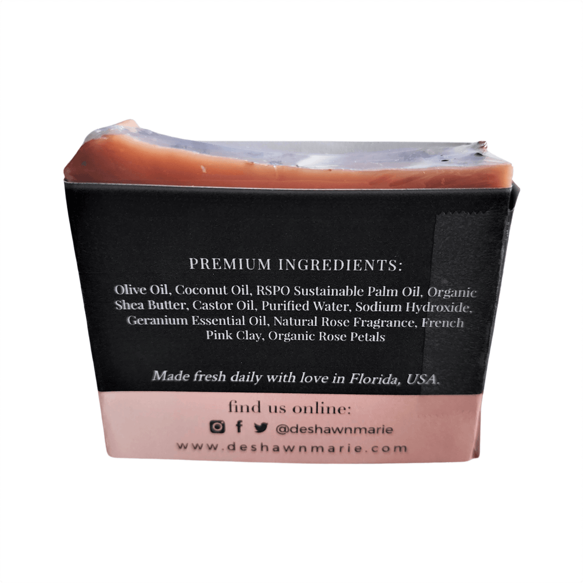 Rose Geranium Bar Soap - Soap Boutique