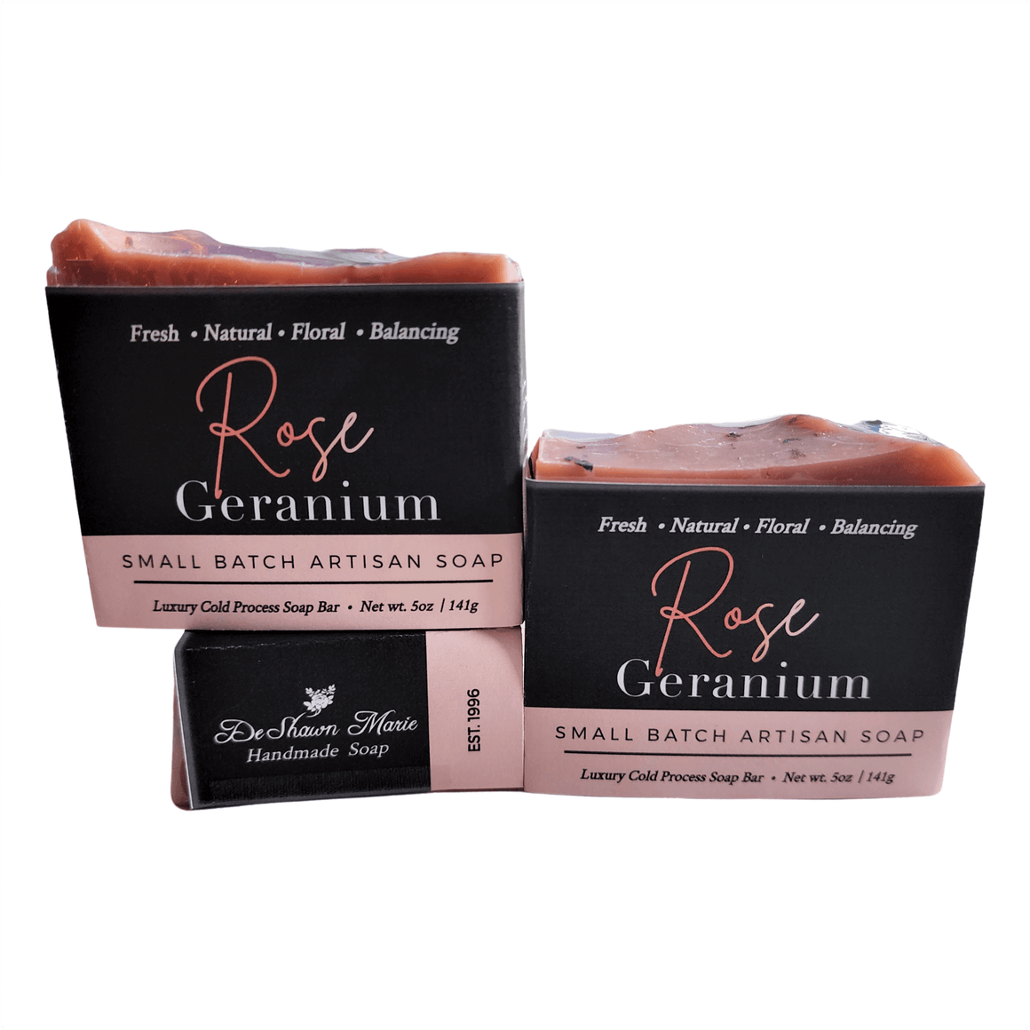 Rose Geranium Bar Soap - Soap Boutique