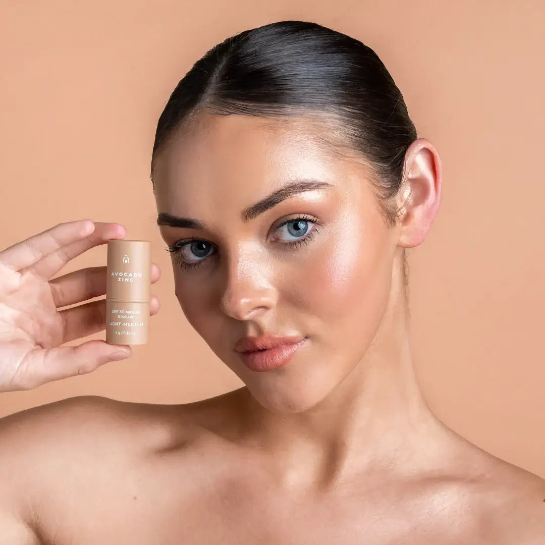 SPF 50 Natural Bronzer - 9g Avocado Zinc