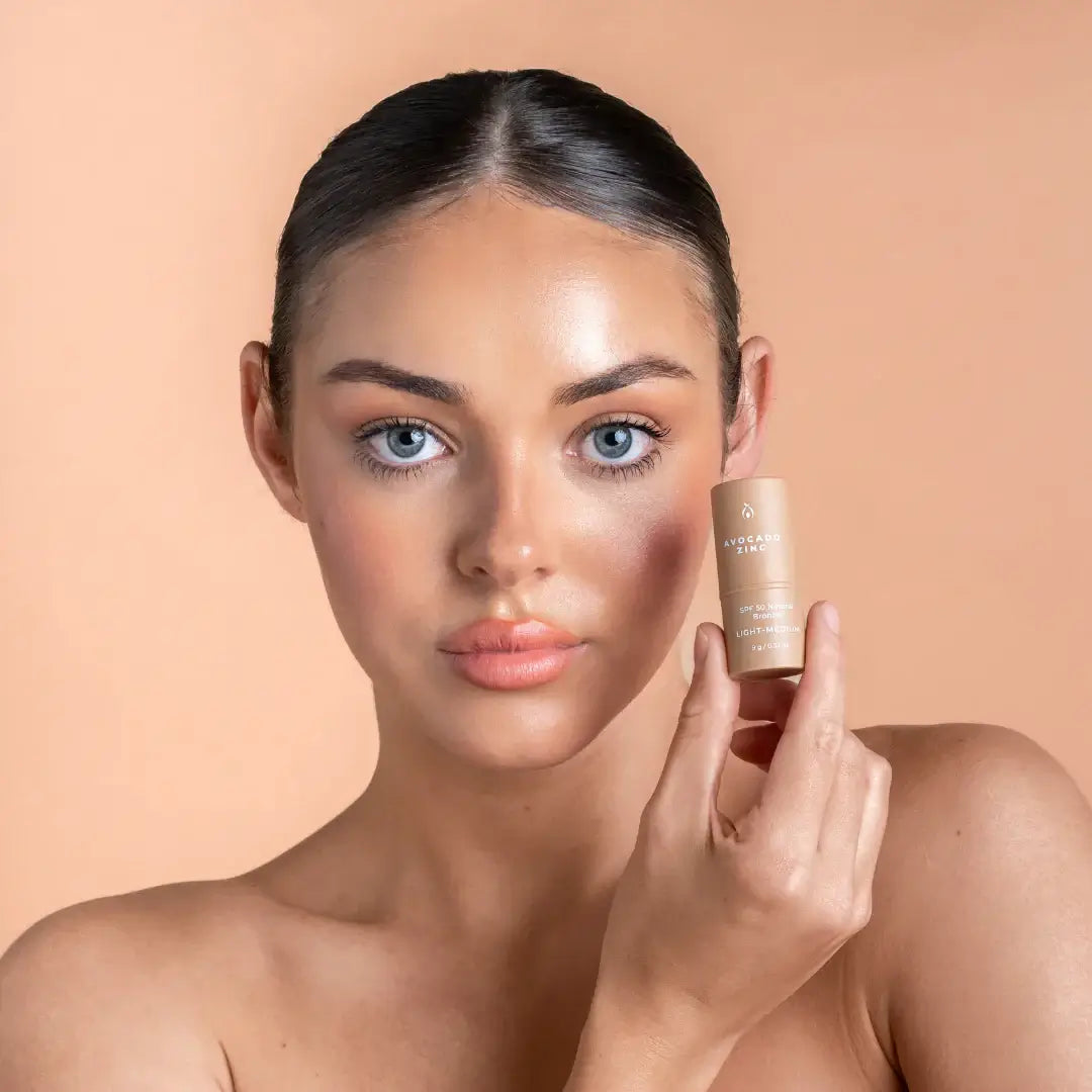 SPF 50 Natural Bronzer - 9g Avocado Zinc