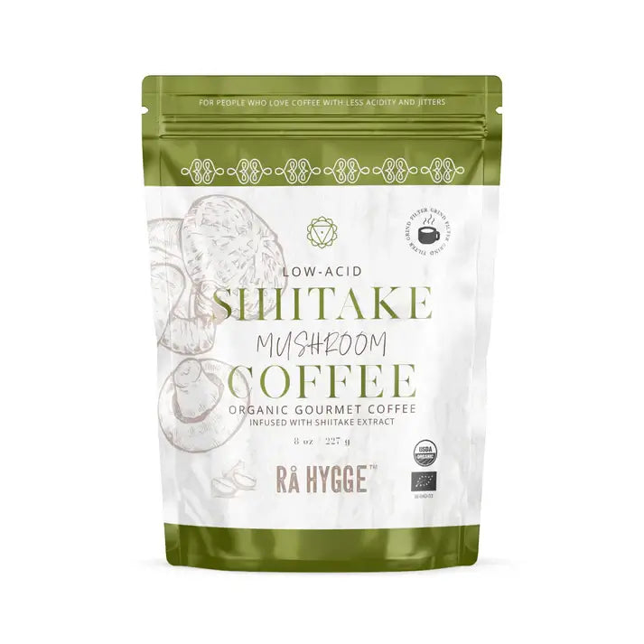 Shiitake Mushroom Coffee Filter ground 227 g / 8 oz - Ra Hygge
