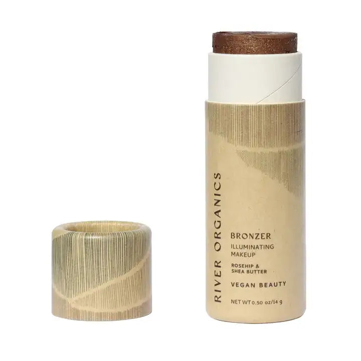 Shimmery Face and Body Bronzer Stick 13.61g - River Organics