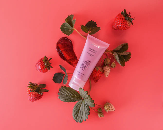 Strawberry Brightening Scrub - 100% Pure