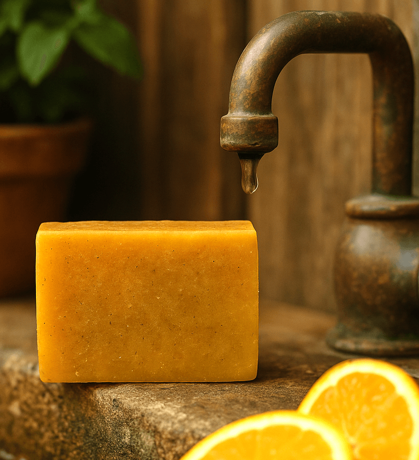 Sun Kissed Orange Soap Bar - Soap Boutique