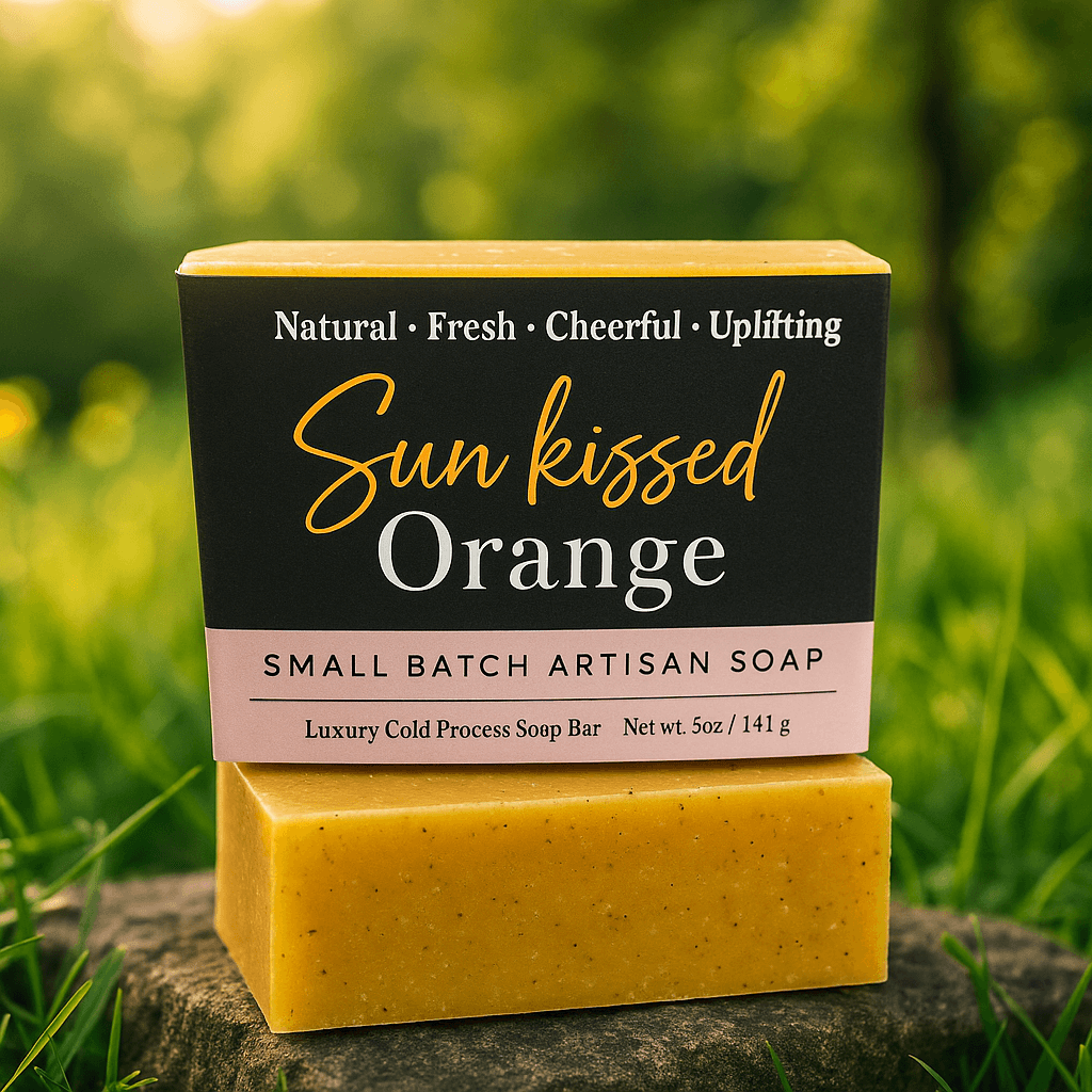 Sun Kissed Orange Soap Bar - Soap Boutique