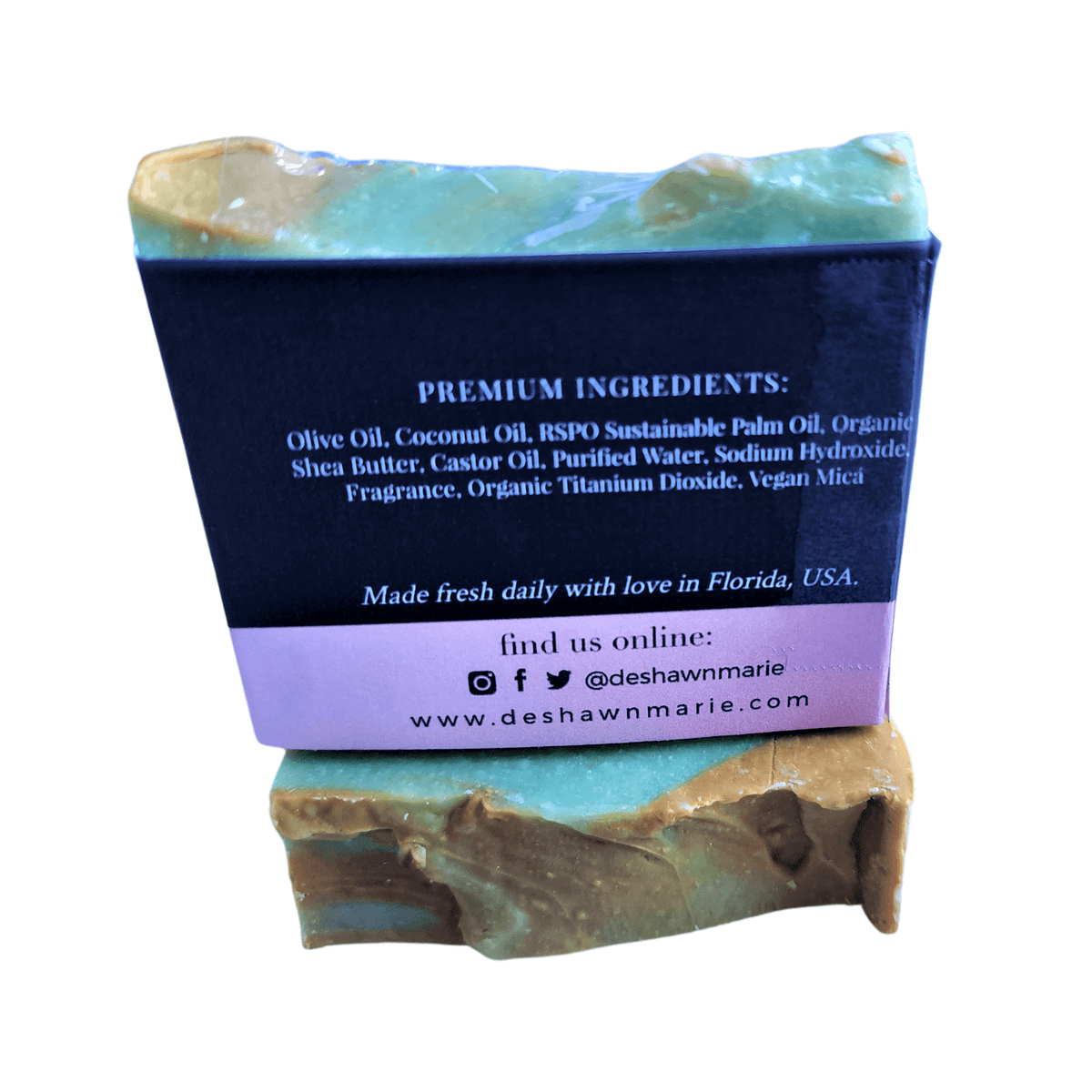 Sunlit Gardenia Soap Bar - Soap Boutique featuring premium ingredients and vibrant colors handcrafted in Florida.