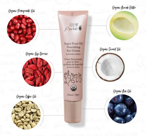 Super Fruit Oil Nourishing Eye Cream - 100% Pure