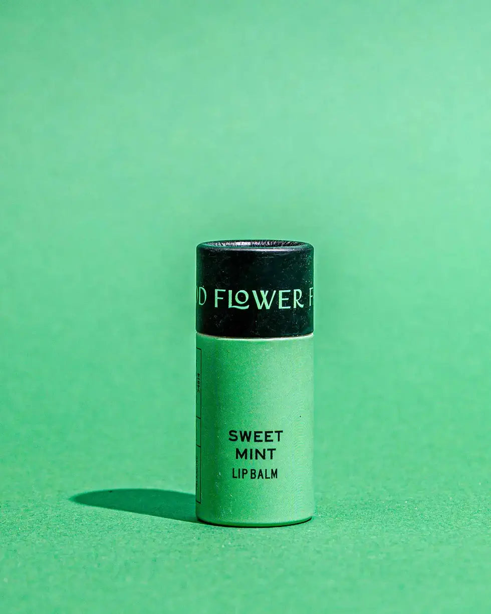 Sweet Mint Organic Lip Balm 0.30oz-Good Flower Farm-Live in the Light Naturally Ltd