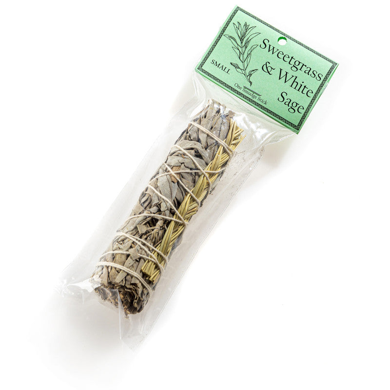 Sweetgrass & White Sage Smudge Stick