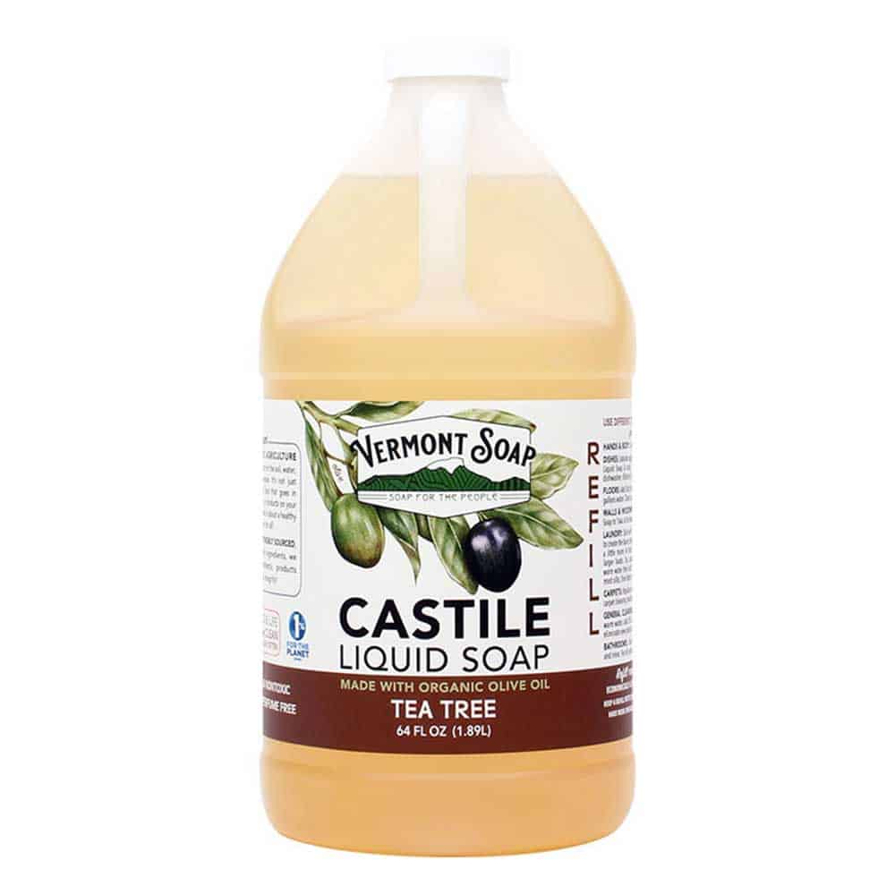Tea Tree Castile Liquid Soap - Vermont Soap