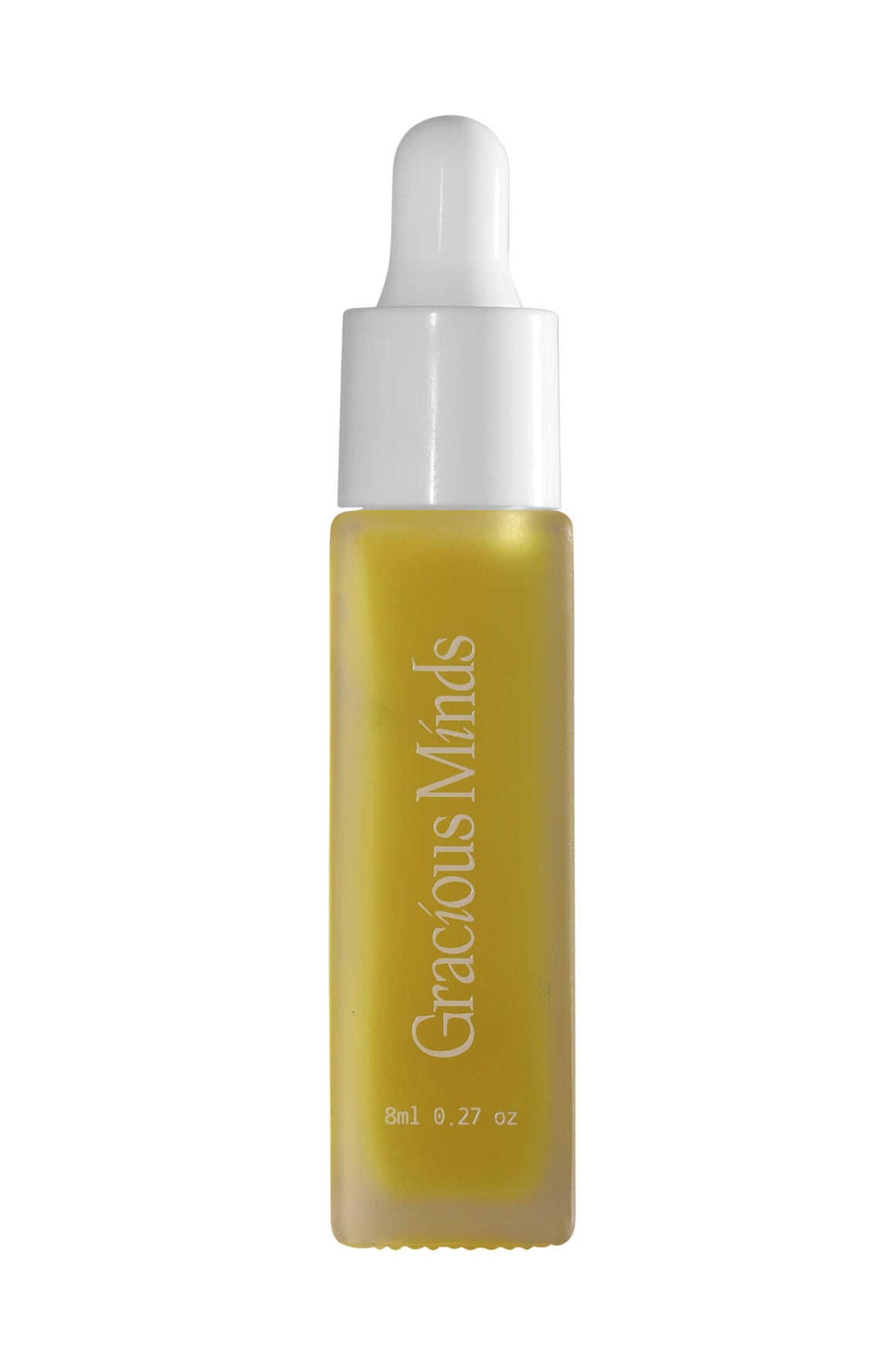 Gracious Minds oil dropper bottle as part of the holistic night skincare set for rejuvenating evening rituals.
