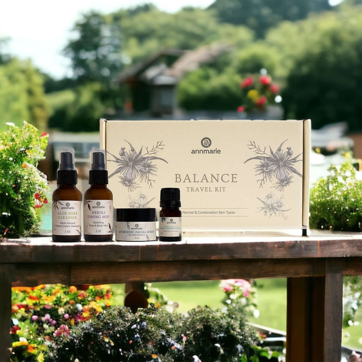 Travel Kit Box Balance - Normal & Combination Skin Care