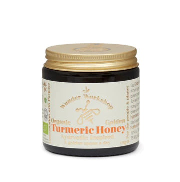 Organic Turmeric Honey - Alchemy (120g) - Wunder Workshop