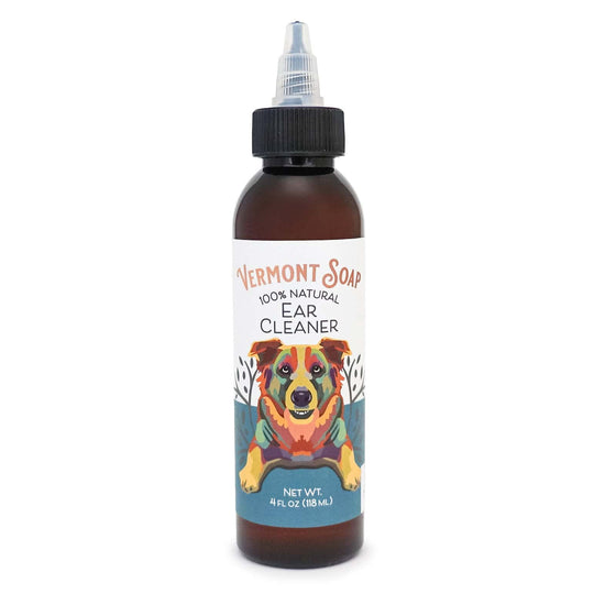 Pet Ear Cleaner 4oz - Vermont Soap-Live in the Light Naturally Ltd