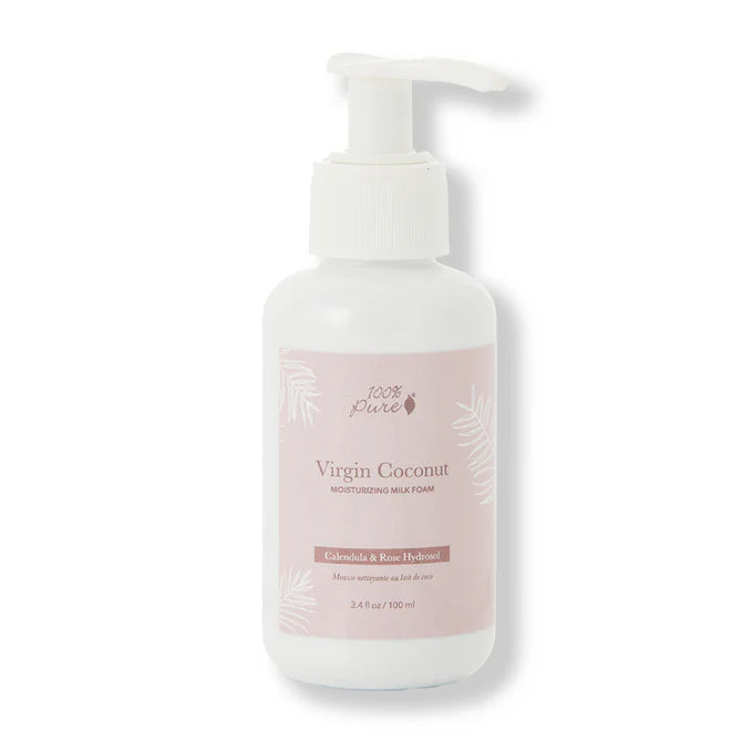 Virgin Coconut Moisturizing Milk Foam - 100% Pure 100ml