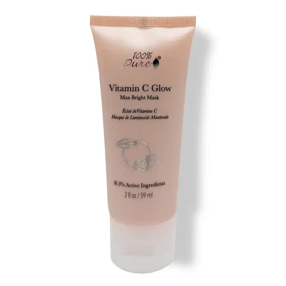 Vitamin C Glow Max Bright Mask - 100% Pure