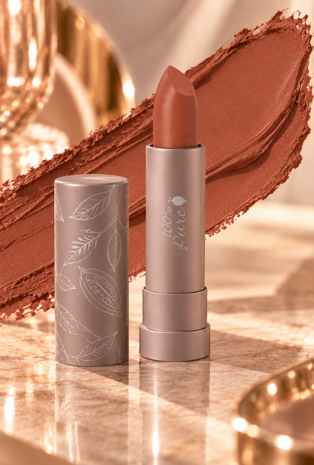 Mojave Fruit Pigmented® Cocoa Butter Matte Lipstick - 100% Pure