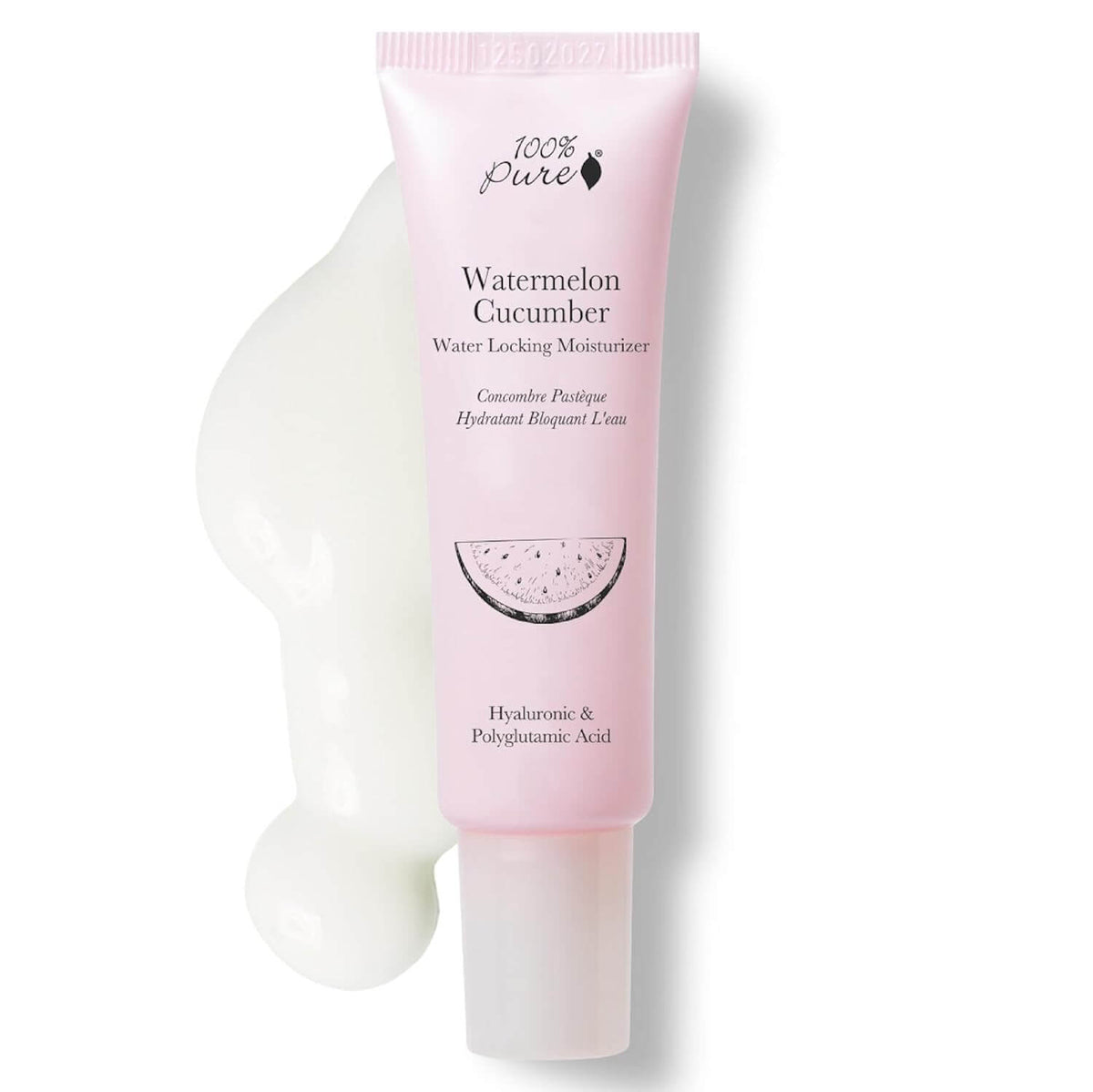 Watermelon + Cucumber Water Locking Moisturiser - 100% Pure