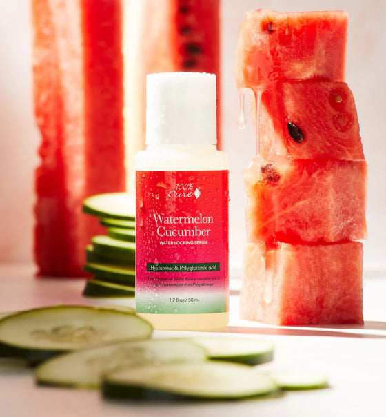 Watermelon + Cucumber Water Locking Serum - 100% Pure