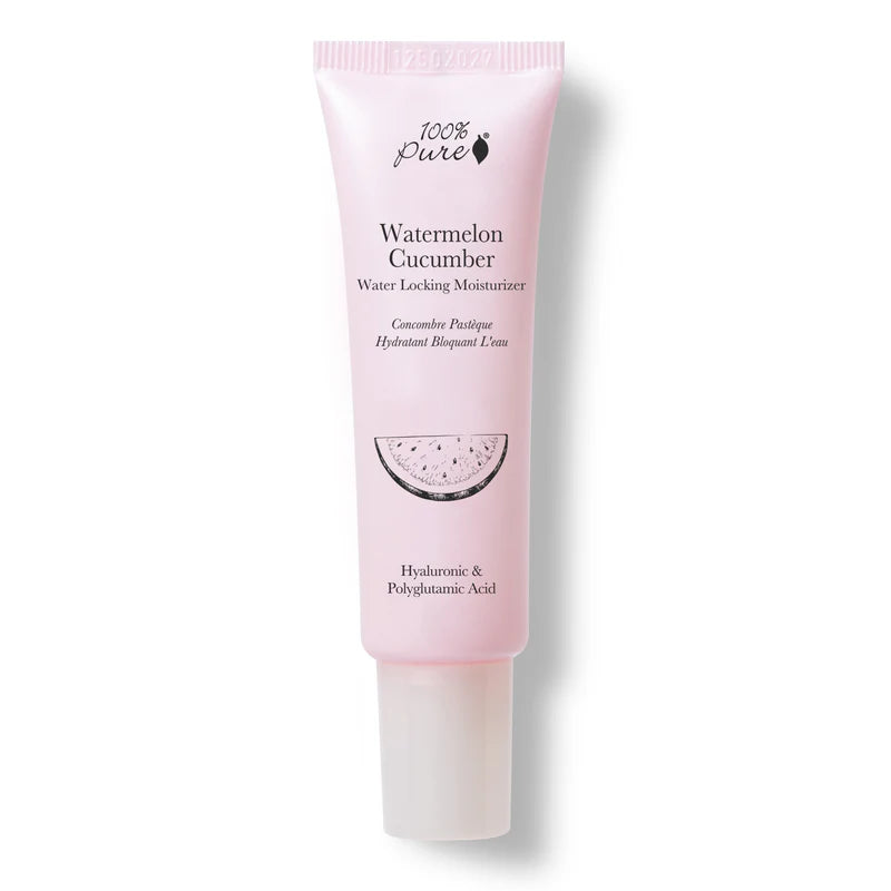 Watermelon + Cucumber Water Locking Moisturiser - 100% Pure-Live in the Light Naturally Ltd