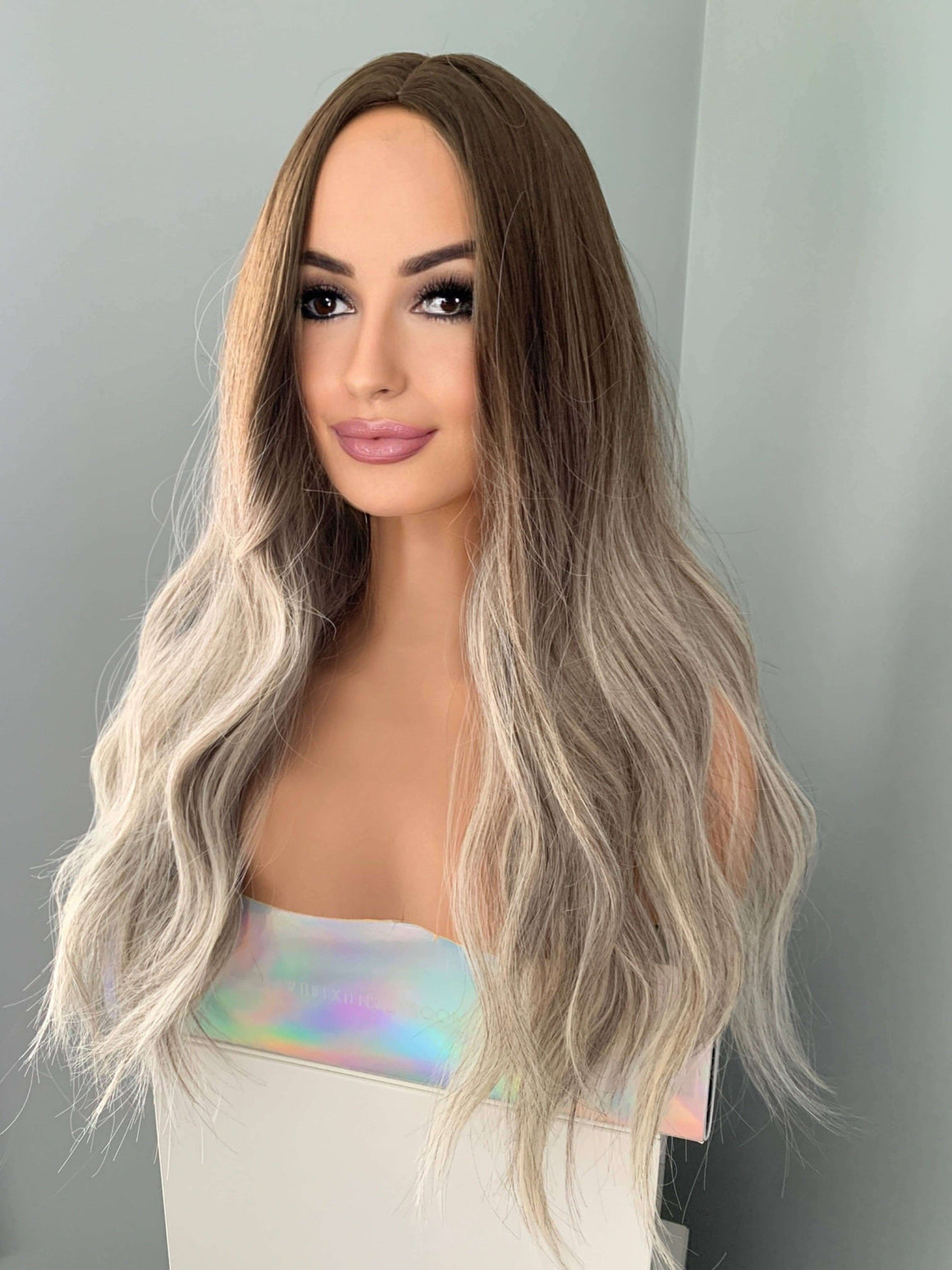 Willow Long Wavy Grey Silver Wig