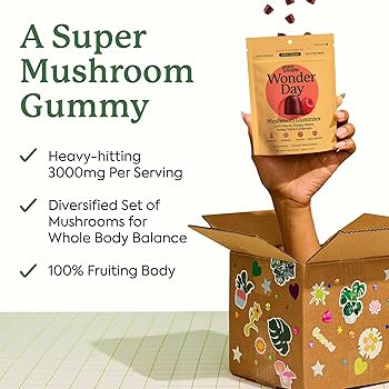 Wonderday - Super Mushroom Gummies
