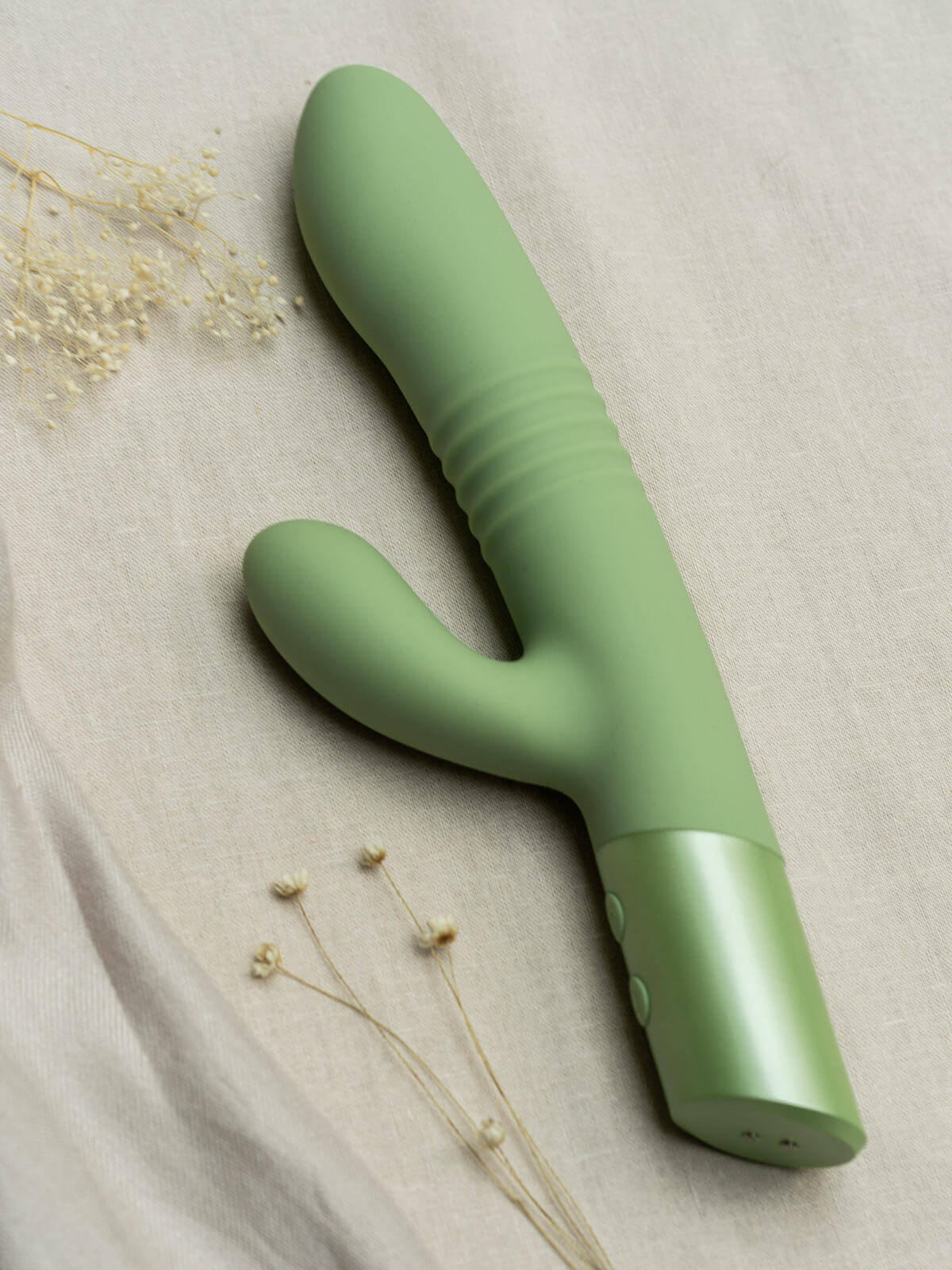 Yarrow | Thrusting Rabbit Vibrating Dildo