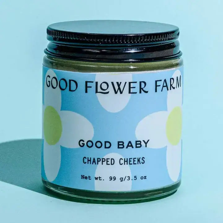Good Baby Chapped Cheeks Natural Diaper Balm 3.5oz-Good Flower Farm-Live in the Light Naturally Ltd