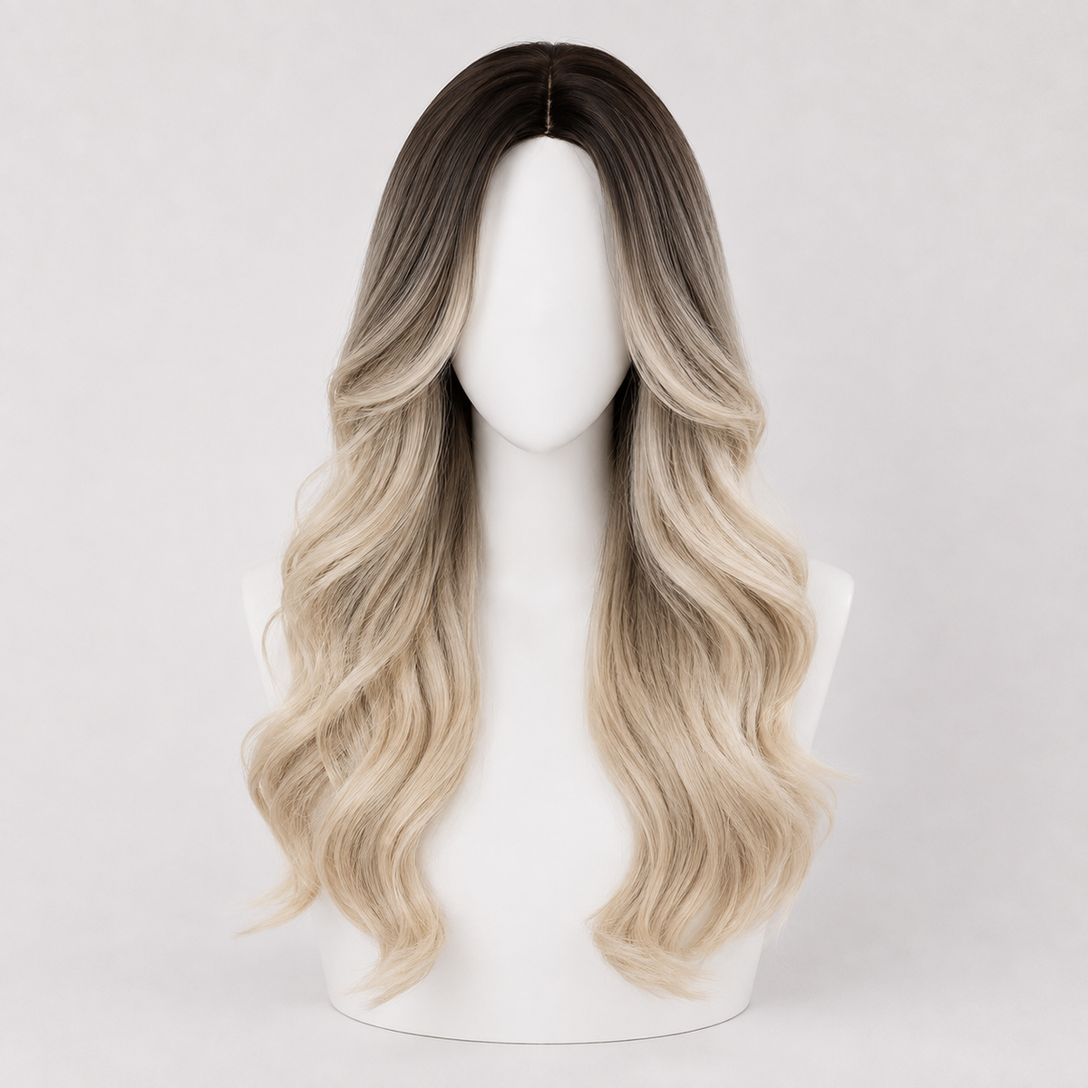 "Taylor" - Long Ombre Blonde Body Wave Wig