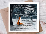 'Hope' - Greeting Card by Fox Under The Moon