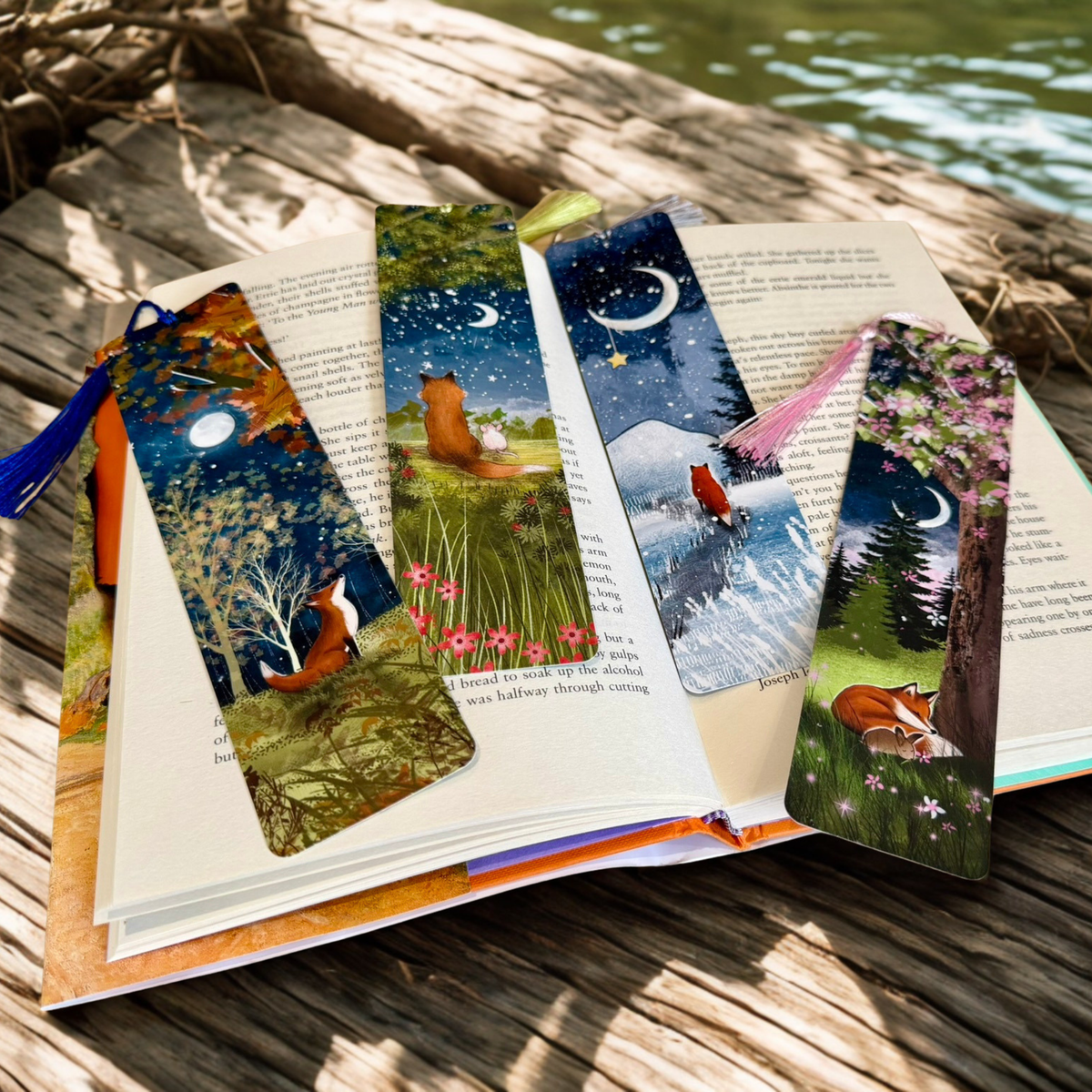 Bookmark with tassel: Yours To Keep