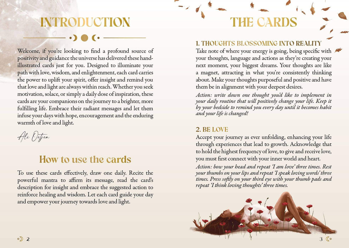 Love and Light Mantra Cards