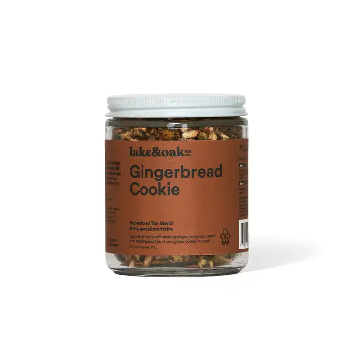 Gingerbread Cookie - Superfood Tea Blend 300g-Lake Oak Tea-Live in the Light Naturally Ltd