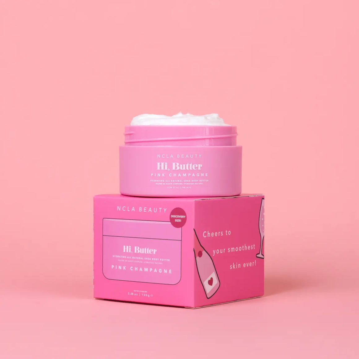Hi, Butter Shea Body Butter - Pink Champagne Discovery Size