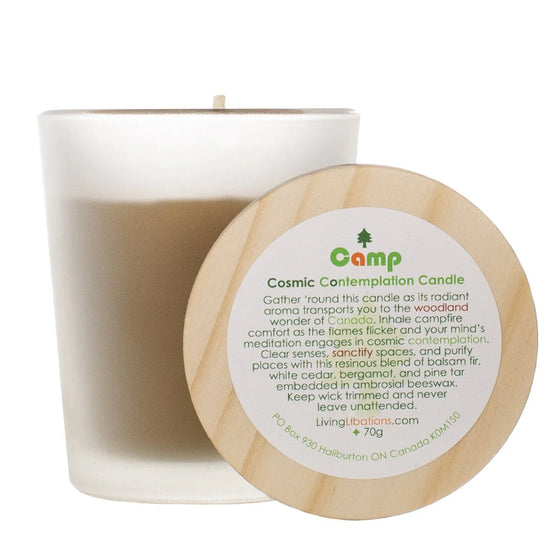 Camp Cosmic Contemplation Candle - 70g Living Libations