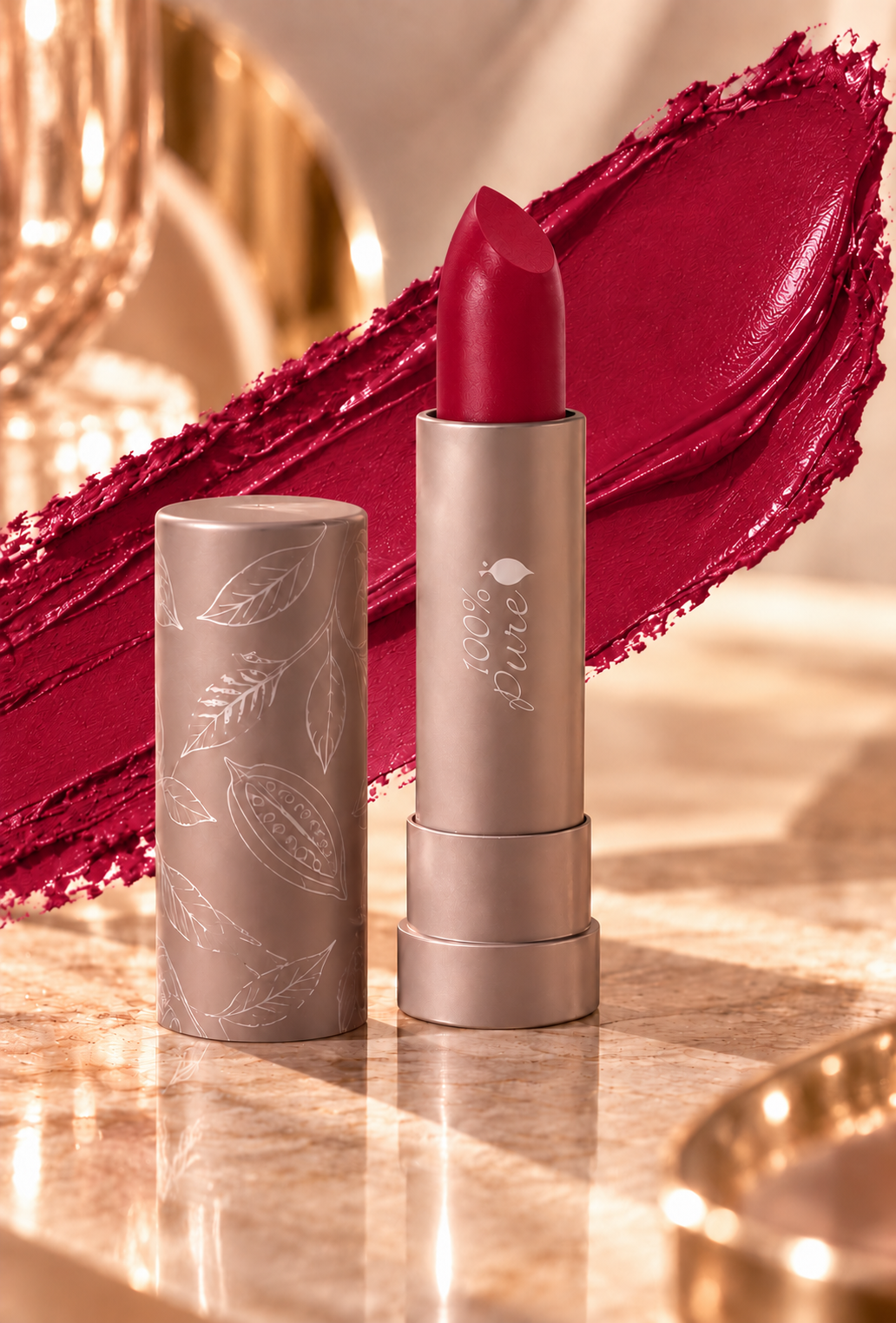 Currant Fruit Pigmented® Cocoa Butter Matte Lipstick - 100% Pure