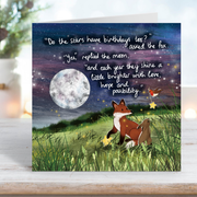 'Birthday Stars' - Fox Under The Moon Birthday Card