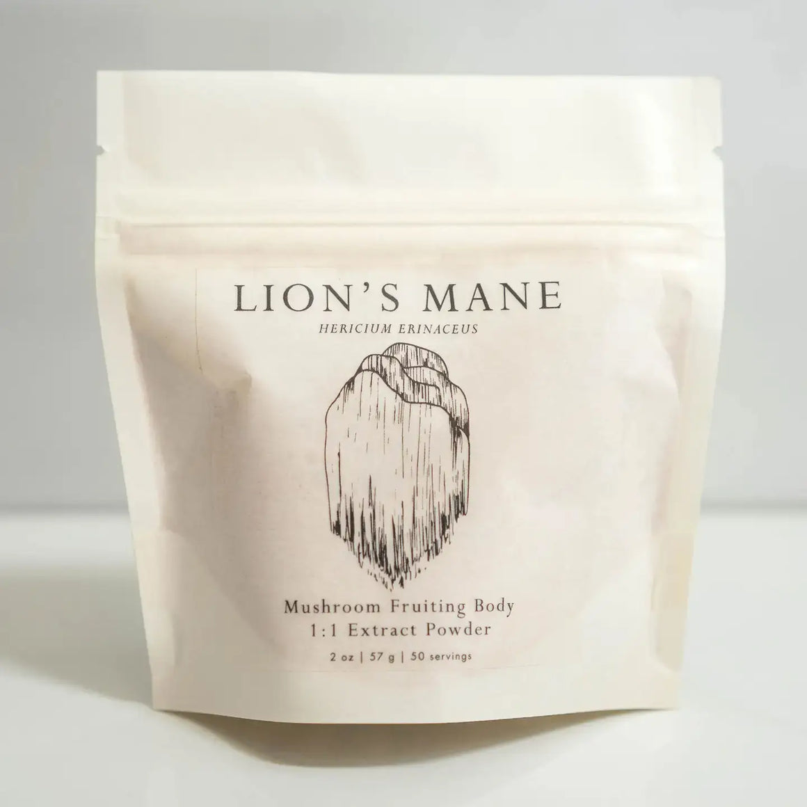 Lion's Mane Mushroom Powder - Organic 1:1 Extract