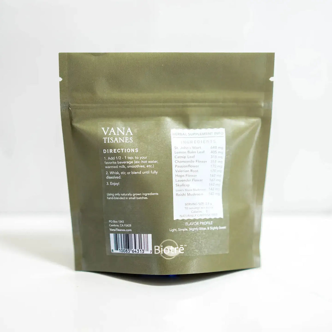 Sleep Plant & Mushroom Powder For A Better Night's Rest